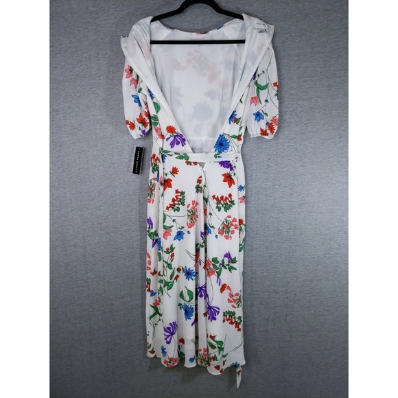 👯♀️Host Pick⚡️Donna Morgan Puff Sleeve Midi Dress - Picture 7 of 12